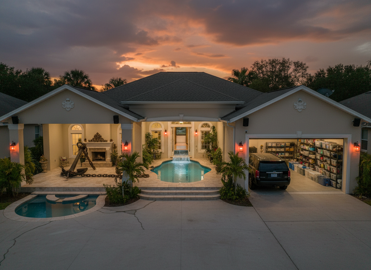 The Cut-de-Sac Sea: 4,459 Sq Ft of Seamless Indoor-Outdoor Living You'll Regret