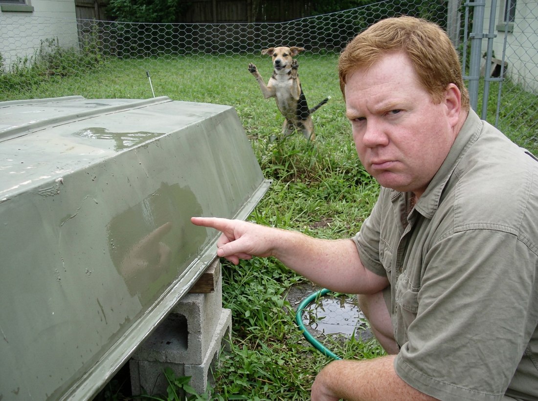 AI-reconstructed scene from this post, featuring Ed, 2007