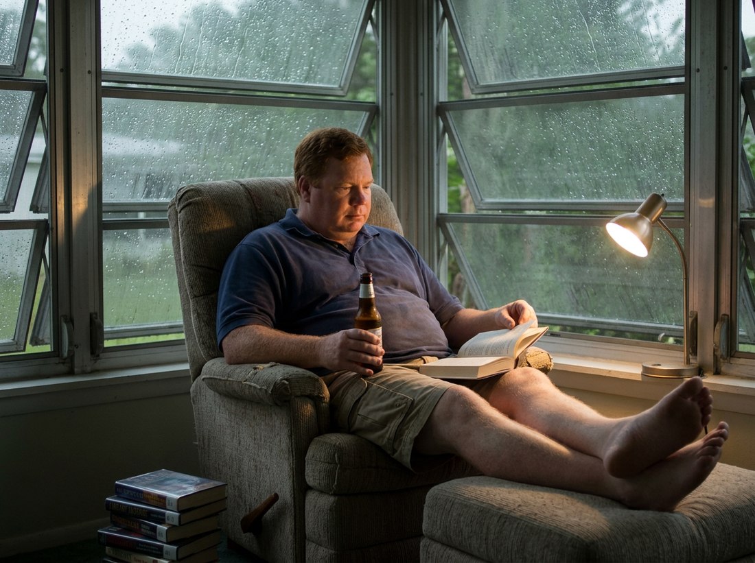 AI-reconstructed scene from this post, featuring Ed, 2008