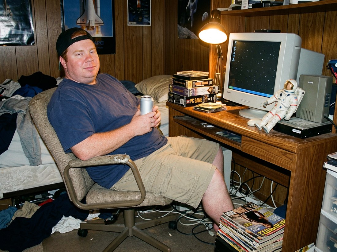 AI-reconstructed scene from this post, featuring Ed, 2008