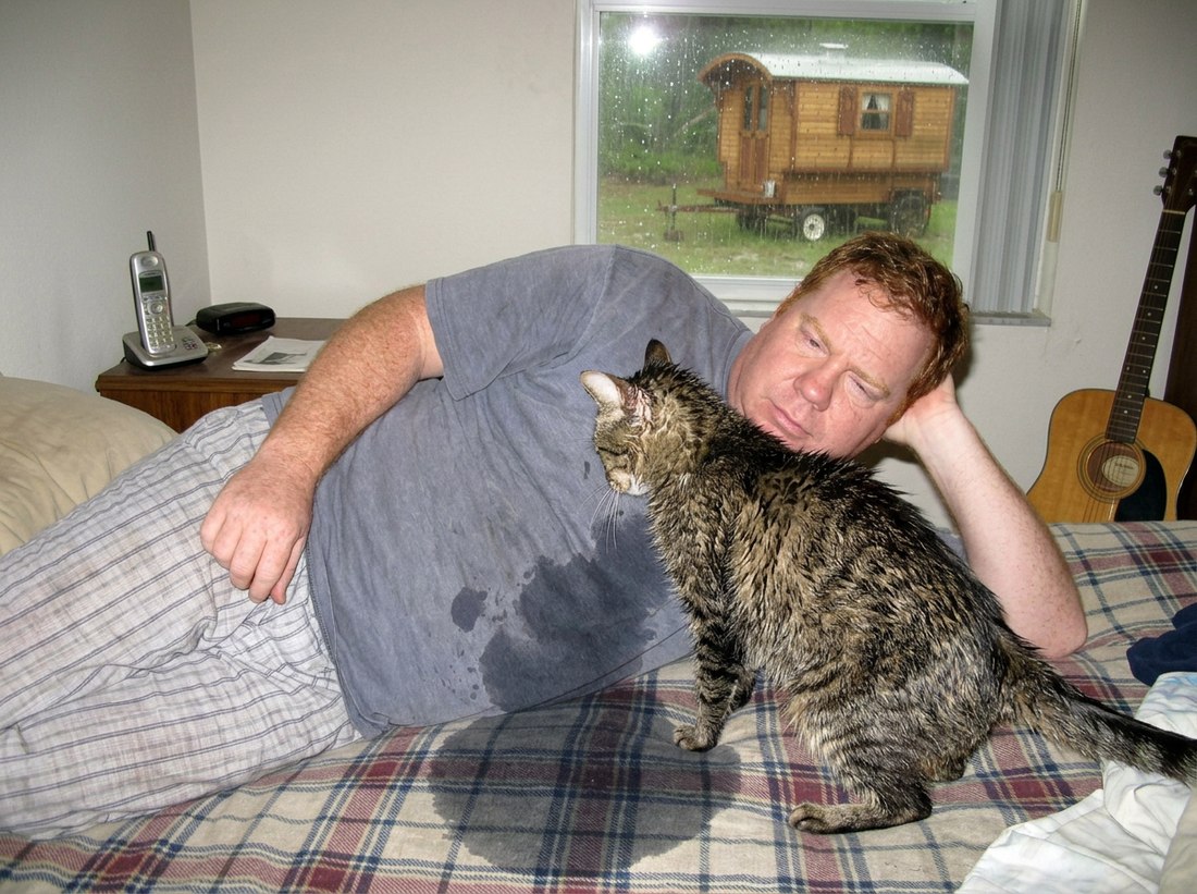 AI-reconstructed scene from this post, featuring Ed, 2008