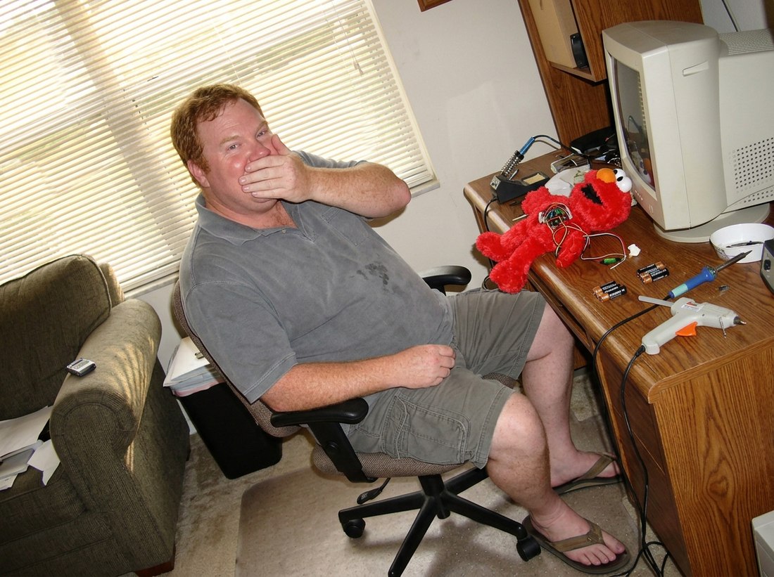 AI-reconstructed scene from this post, featuring Ed, 2008