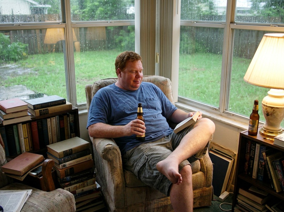 AI-reconstructed scene from this post, featuring Ed, 2007