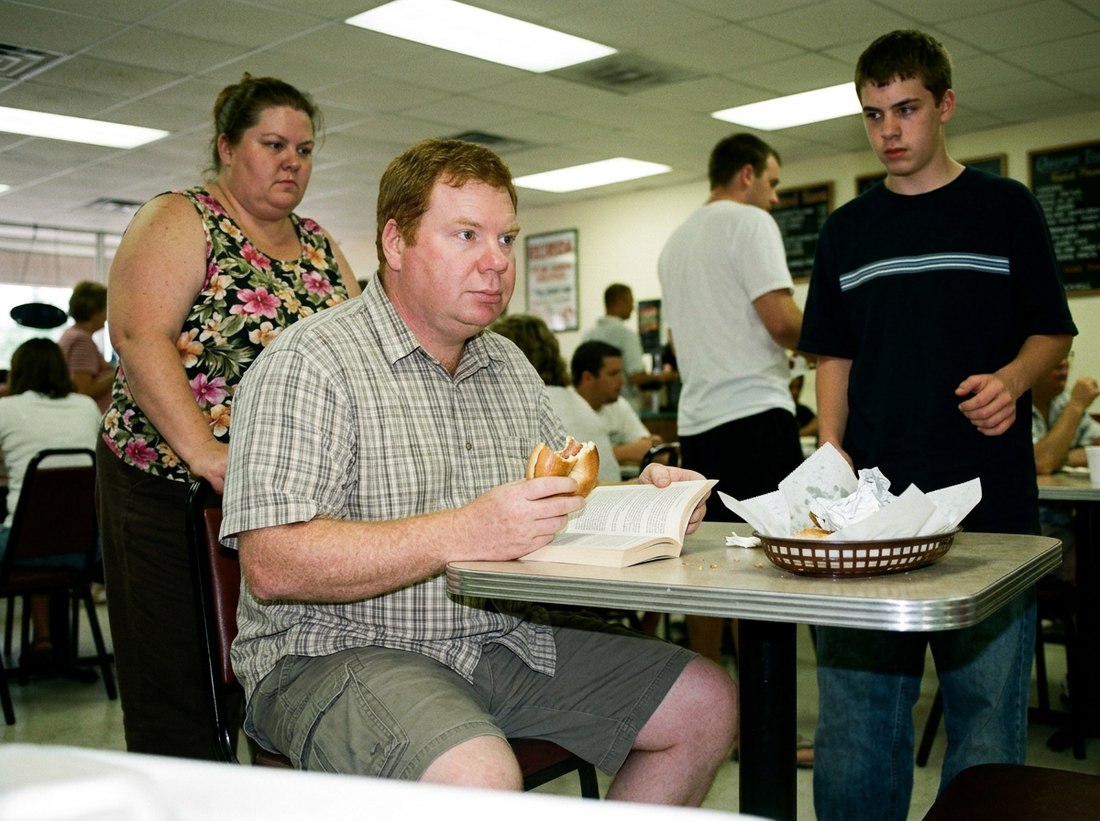 AI-reconstructed scene from this post, featuring Ed, 2007