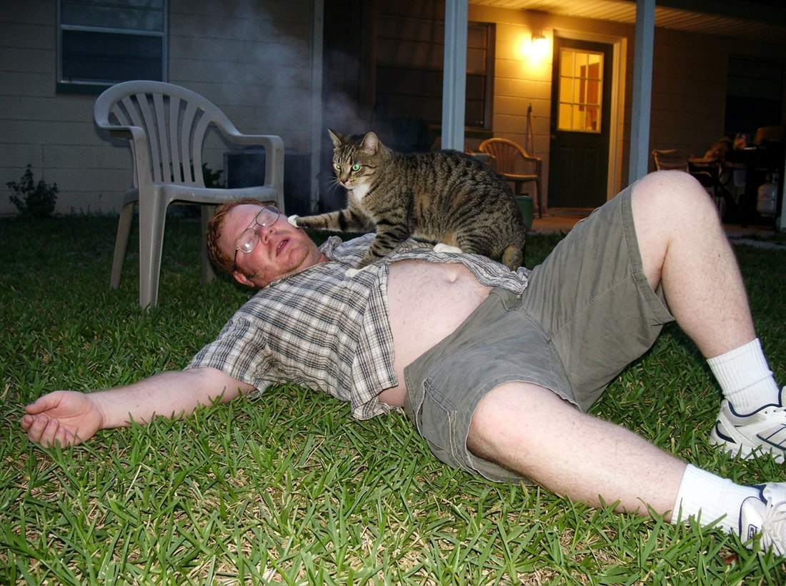 AI-reconstructed scene from this post, featuring Ed, 2007